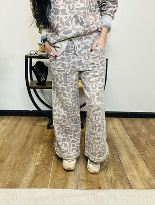 Wes Western Camo Sweat Pants