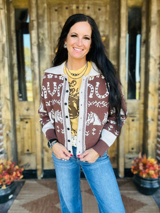 Brynn Brown Button Front Cardigan-Cardigans-ee: some-Motis & Co Boutique, Women's Fashion Boutique in Carthage, Missouri