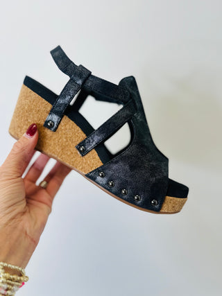 Corkey's Black Seltzer Wedges-Mules-Agave Sky-Motis & Co Boutique, Women's Fashion Boutique in Carthage, Missouri