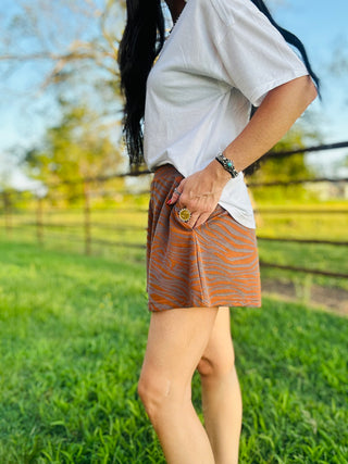 EZ Breezy Zebra Burnout Shorts-Shorts-2 Fly-Motis & Co Boutique, Women's Fashion Boutique in Carthage, Missouri