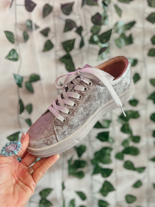 Down Time Silver Metallic Sneaker-Sneakers-rc-Motis & Co Boutique, Women's Fashion Boutique in Carthage, Missouri