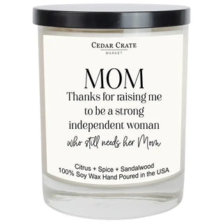 Mom Thanks For Raising Me To Be ... Candle-Candles-Cedar Crate-Motis & Co Boutique, Women's Fashion Boutique in Carthage, Missouri