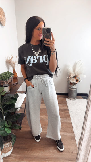 Brooks Baggy Barrel Sweatpants-Pants-Reflex-Motis & Co Boutique, Women's Fashion Boutique in Carthage, Missouri