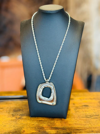 Taylor Necklace Open Geo Necklace