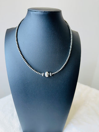 Alamo Authentic Sterling Silver Pearl Choker-Necklaces-Bijoux-Motis & Co Boutique, Women's Fashion Boutique in Carthage, Missouri