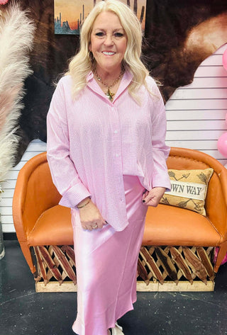 Stella Striped Button Down Blouse-Long Sleeves-HYFVE-Motis & Co Boutique, Women's Fashion Boutique in Carthage, Missouri