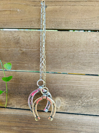 Lucky Horseshoe Necklace-Necklaces-Queen Gypsy-Motis & Co Boutique, Women's Fashion Boutique in Carthage, Missouri