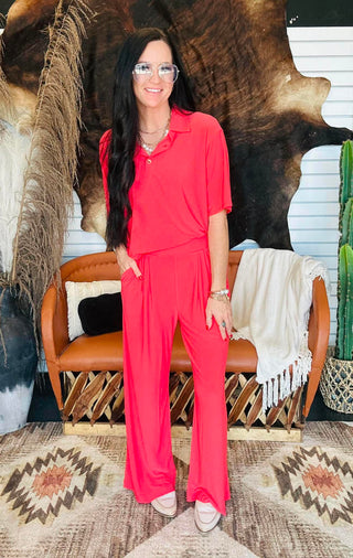 Ocean Tide Relaxed 2-Piece Travel Set-Pants-Dear Scarlett-Motis & Co Boutique, Women's Fashion Boutique in Carthage, Missouri