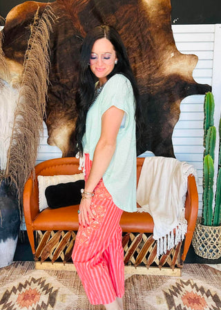 Silas Striped Wide Leg Western Pants-Pants-Howdy Hanny-Motis & Co Boutique, Women's Fashion Boutique in Carthage, Missouri