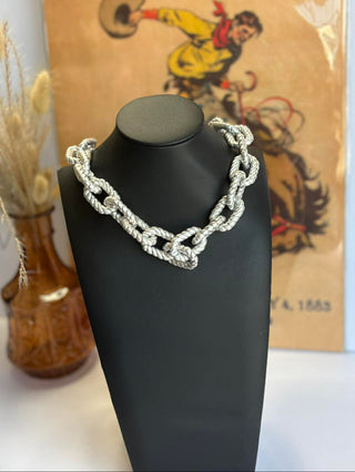 Catalina Link Chain Necklace-Necklaces-Carol Su-Motis & Co Boutique, Women's Fashion Boutique in Carthage, Missouri