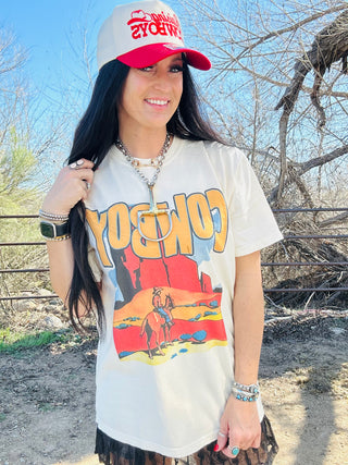 Desert Cowboy Graphic Tee