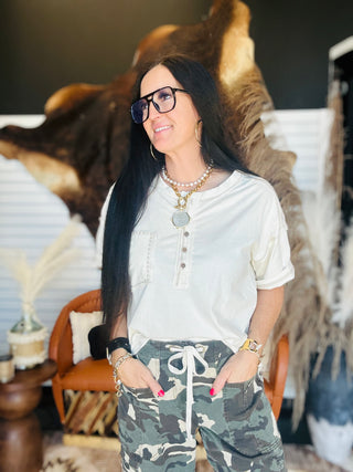 Mona Oversized Knit Top-Short Sleeves-Very J-Motis & Co Boutique, Women's Fashion Boutique in Carthage, Missouri