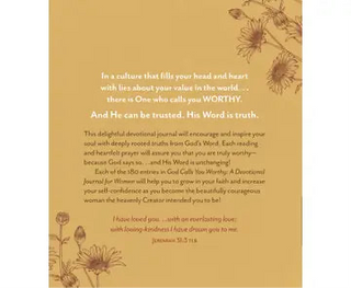 God Calls You Worthy Devotional for Women-Devotionals-Barbour-Motis & Co Boutique, Women's Fashion Boutique in Carthage, Missouri