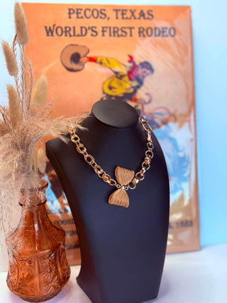 Bayside Chunky Gold Choker Necklace