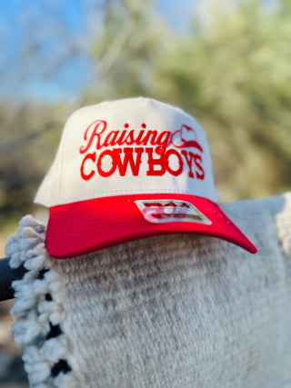 Raising Cowboys Canvas Cap-Hats-Summer Tees-Motis & Co Boutique, Women's Fashion Boutique in Carthage, Missouri