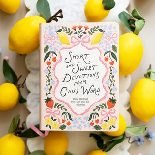 Short & Sweet Daily Devotions from God's Word-Devotionals-Barbour-Motis & Co Boutique, Women's Fashion Boutique in Carthage, Missouri