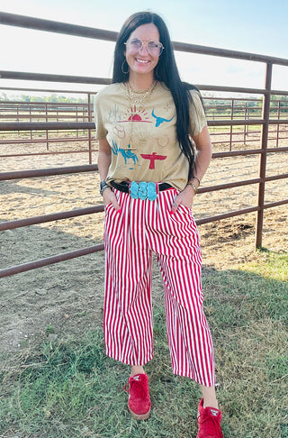 Jace Red Striped Wide Leg Pants-Pants-Urban Daizy-Motis & Co Boutique, Women's Fashion Boutique in Carthage, Missouri