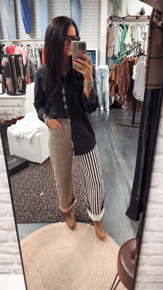 Jayden Mix & Match Leopard-Stripe Pants-Jeans-Jade by Jane-Motis & Co Boutique, Women's Fashion Boutique in Carthage, Missouri