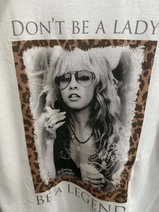 Legend Raw Hem Graphic Band Tee-Graphic Tees-Bohemian Cowgirl-Motis & Co Boutique, Women's Fashion Boutique in Carthage, Missouri