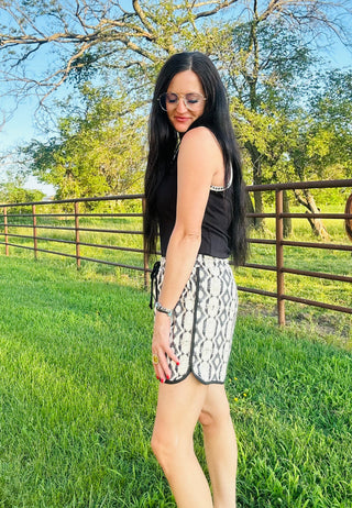 Desert Haven Aztec Running Shorts-Shorts-sterling kreek-Motis & Co Boutique, Women's Fashion Boutique in Carthage, Missouri