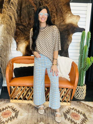 Howdy Dotty Knit Top-Short Sleeves-2 Fly-Motis & Co Boutique, Women's Fashion Boutique in Carthage, Missouri