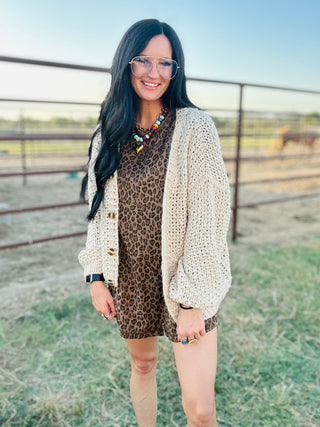 Monica Leopard Print Romper-Jumpsuits & Rompers-Very J-Motis & Co Boutique, Women's Fashion Boutique in Carthage, Missouri