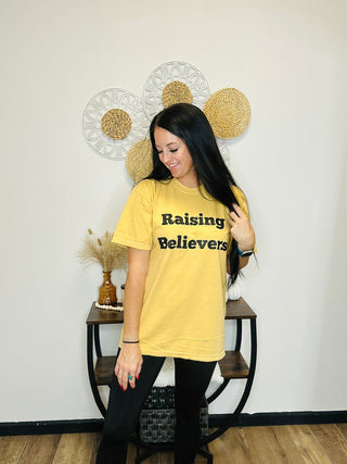 Raising Believers Graphic Tee-Graphic Tees-MOTIS-Motis & Co Boutique, Women's Fashion Boutique in Carthage, Missouri