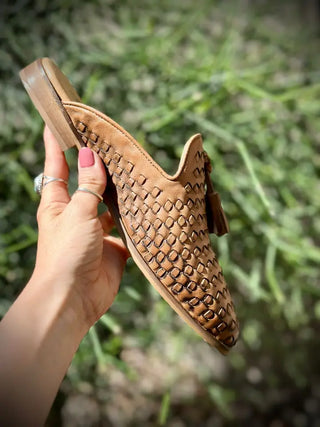 Taylee Woven Mule Slide by Agave Sky