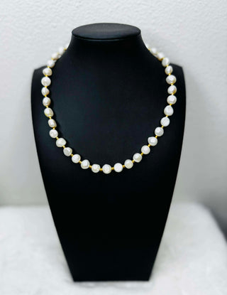 Glam Pearl Necklace-Necklaces-ChanSutt-Motis & Co Boutique, Women's Fashion Boutique in Carthage, Missouri