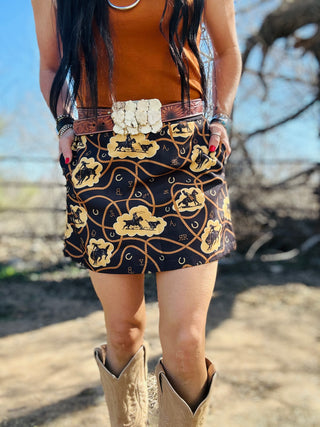 Maverick Moves Western Skirt