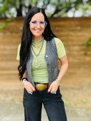 Brenda Basic Short Sleeve Mesh Top-Short Sleeves-Turquoise Haven-Motis & Co Boutique, Women's Fashion Boutique in Carthage, Missouri