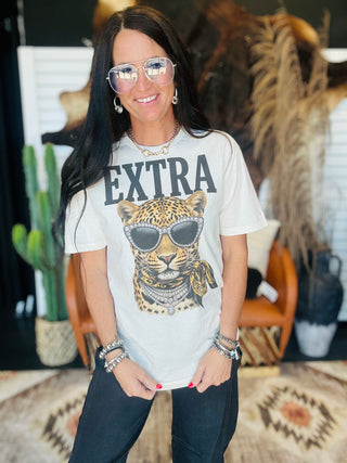 Eva Extra Cheetah Graphic Tee