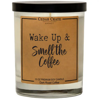 Smell The Coffee Soy Candle-candles-Cedar Crate-Motis & Co Boutique, Women's Fashion Boutique in Carthage, Missouri