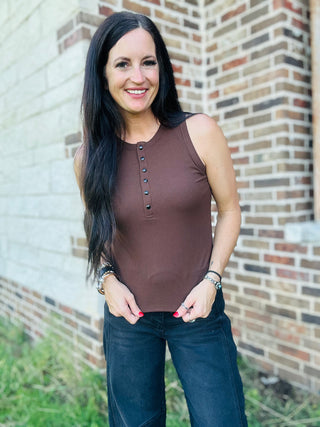 Yoakum Ribbed Tank Top-sleeveless-2 Fly-Motis & Co Boutique, Women's Fashion Boutique in Carthage, Missouri