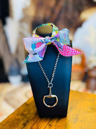 Bandit Snaffle Horse Bit Necklace