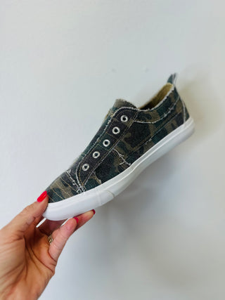 Corkys Babalu Camo Slip-On Sneakers-Sneakers-Corkys-Motis & Co Boutique, Women's Fashion Boutique in Carthage, Missouri