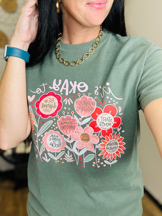 Its Okay Graphic Tee-Graphic Tees-Motis-Motis & Co Boutique, Women's Fashion Boutique in Carthage, Missouri