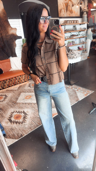 A Bit Of Details Button Up Blouse