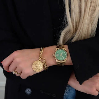Meredith Gold Coin Bracelet