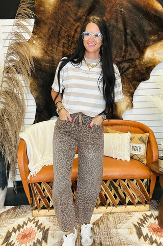 Jesus Loves You Striped Graphic Tee-Graphic Tees-Wicker Road-Motis & Co Boutique, Women's Fashion Boutique in Carthage, Missouri