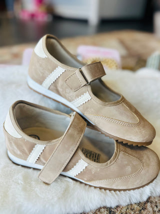 Kai 3 Tan Ballerina Sneaker-Shoes-MOTIS-Motis & Co Boutique, Women's Fashion Boutique in Carthage, Missouri