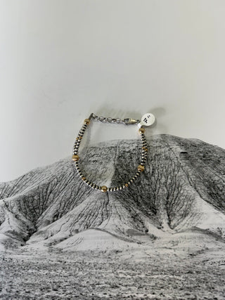 Desert Pearl Authentic Sterling and Gold Bracelet-Bracelets-Market-Motis & Co Boutique, Women's Fashion Boutique in Carthage, Missouri
