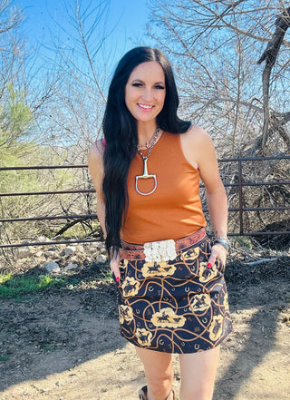 Maverick Moves Western Skirt