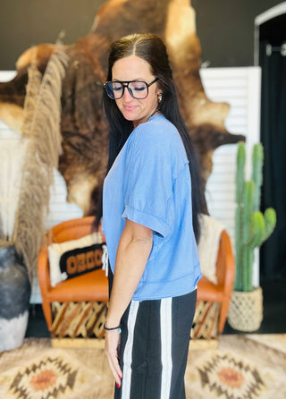 Jessica Boxy Oversized Casual Top