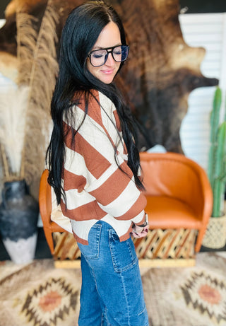Hazel Relaxed Striped Sweater