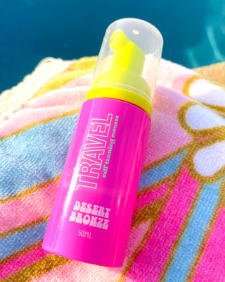 Travel Desert Bronze Self Tanning Mousse-Health & Beauty-Desert Bronze-Motis & Co Boutique, Women's Fashion Boutique in Carthage, Missouri