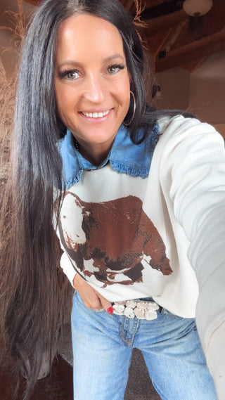 Dicky Layering Faux Collars-Tops-Giddy Up-Motis & Co Boutique, Women's Fashion Boutique in Carthage, Missouri