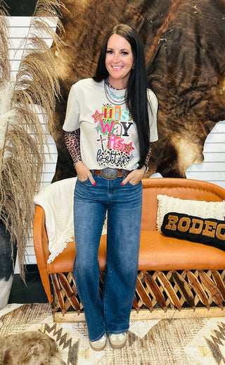 His Way is Better Graphic Tee-Graphic Tees-Motis-Motis & Co Boutique, Women's Fashion Boutique in Carthage, Missouri