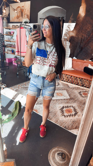 Bit of Freedom Graphic Tee-Graphic Tees-Rowdy Crowd-Motis & Co Boutique, Women's Fashion Boutique in Carthage, Missouri