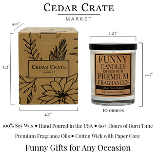 Thanks Mom Conversational Candle-candles-Cedar Crate-Motis & Co Boutique, Women's Fashion Boutique in Carthage, Missouri